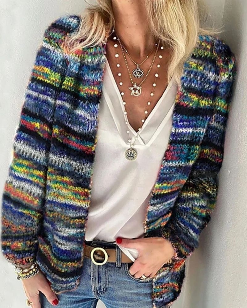 SAVANNAH - COLOURFUL CARDIGAN