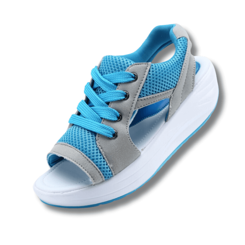 Lucia | Stylish Mesh Wedge Sneakers