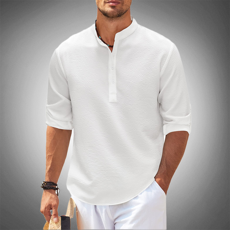 Richard | Stylish Casual Comfort Henley Shirt