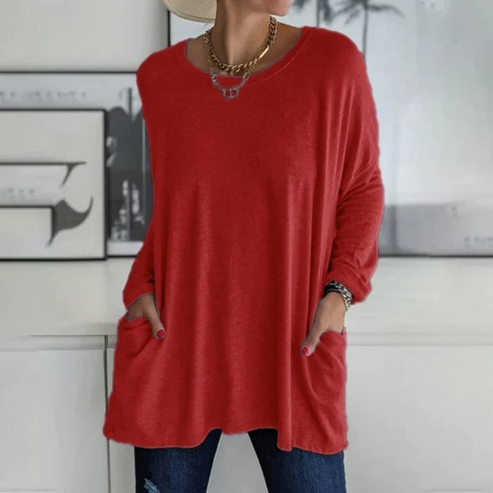 Rachel | Relaxed Fit Long Sleeve Tunic