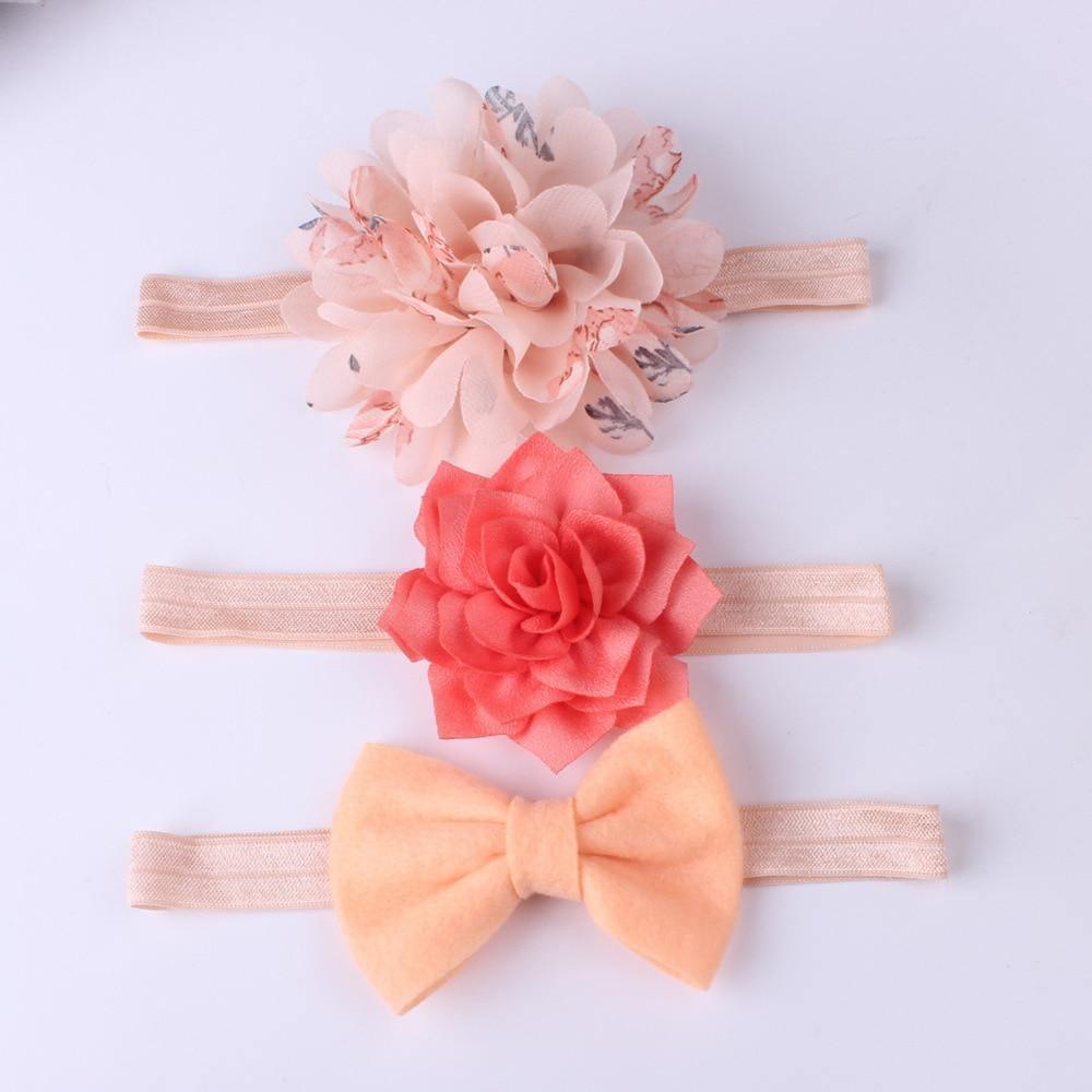 Baby girl headband set 3pcs