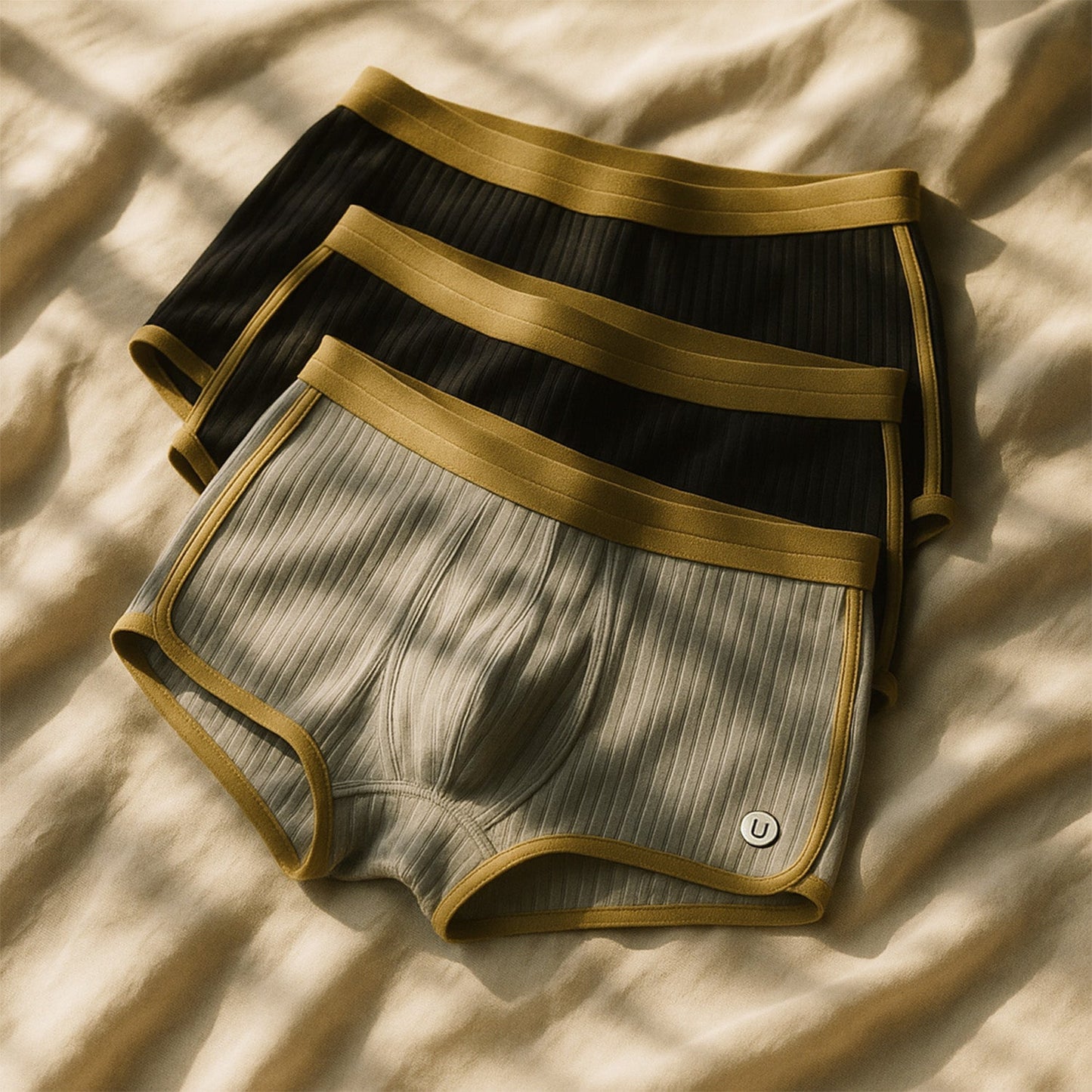 Organic Cotton Boxer Briefs Set