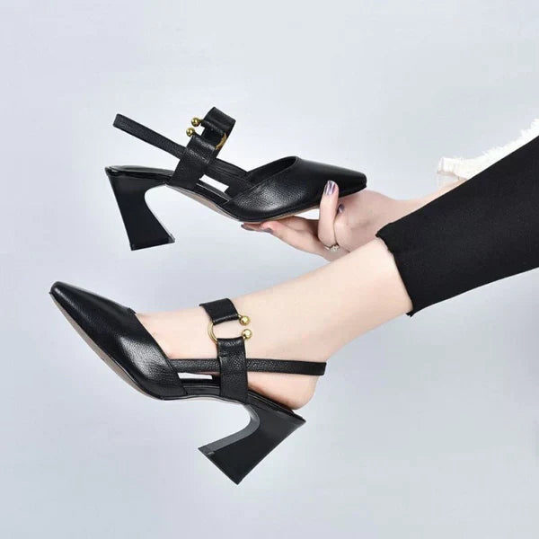 Eloise™ | Stylish Heeled Slingback Pumps