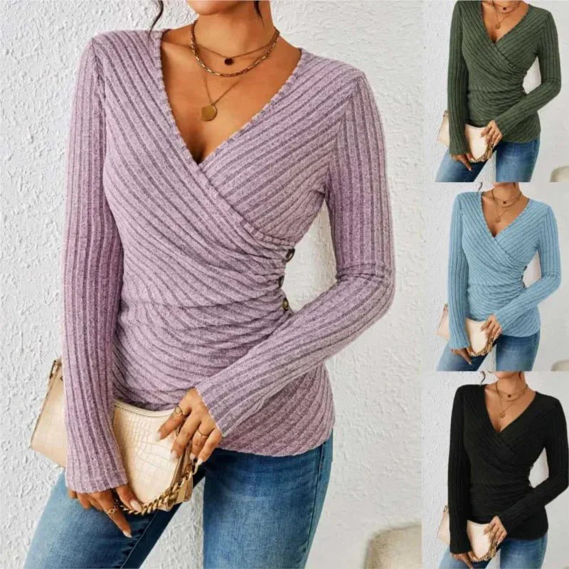Solene | Tummy Tucking Long Sleeve Top