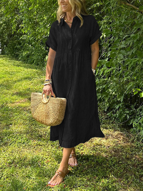 Tess™ | Relaxed Shirt Dress