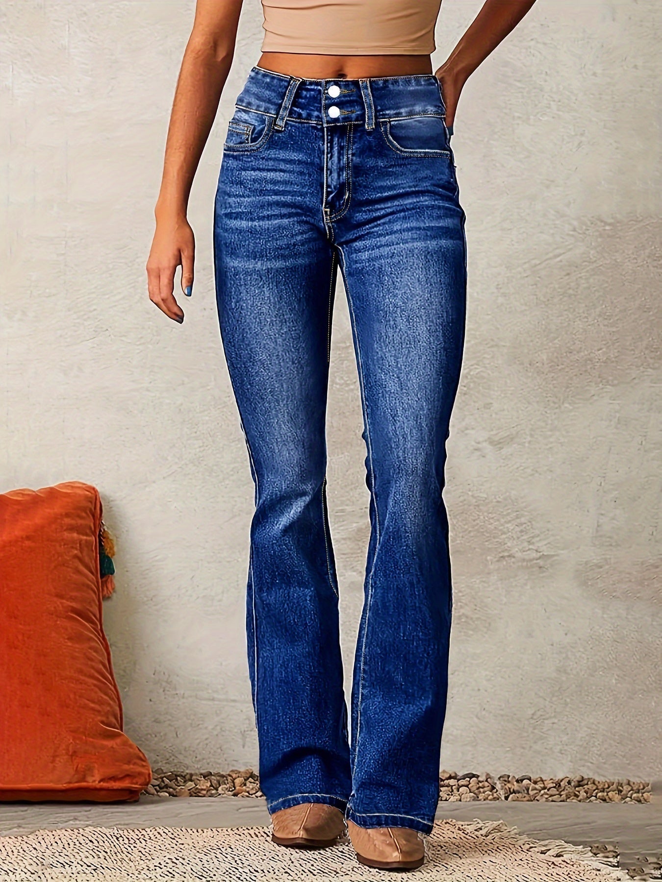 Lori™ | High-Waisted Flared Jeans