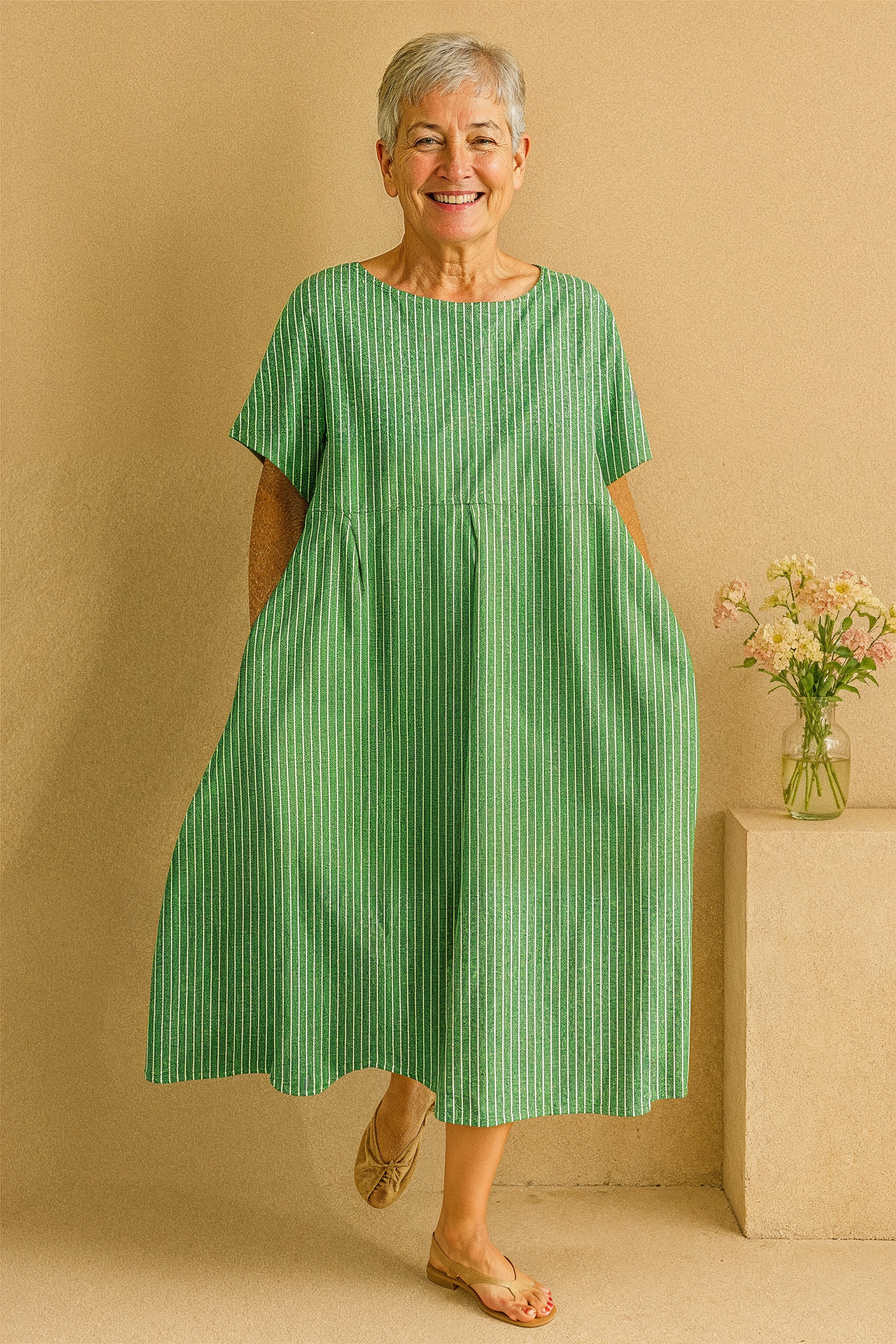 Meadow Ease – Tummy Coverage Dress