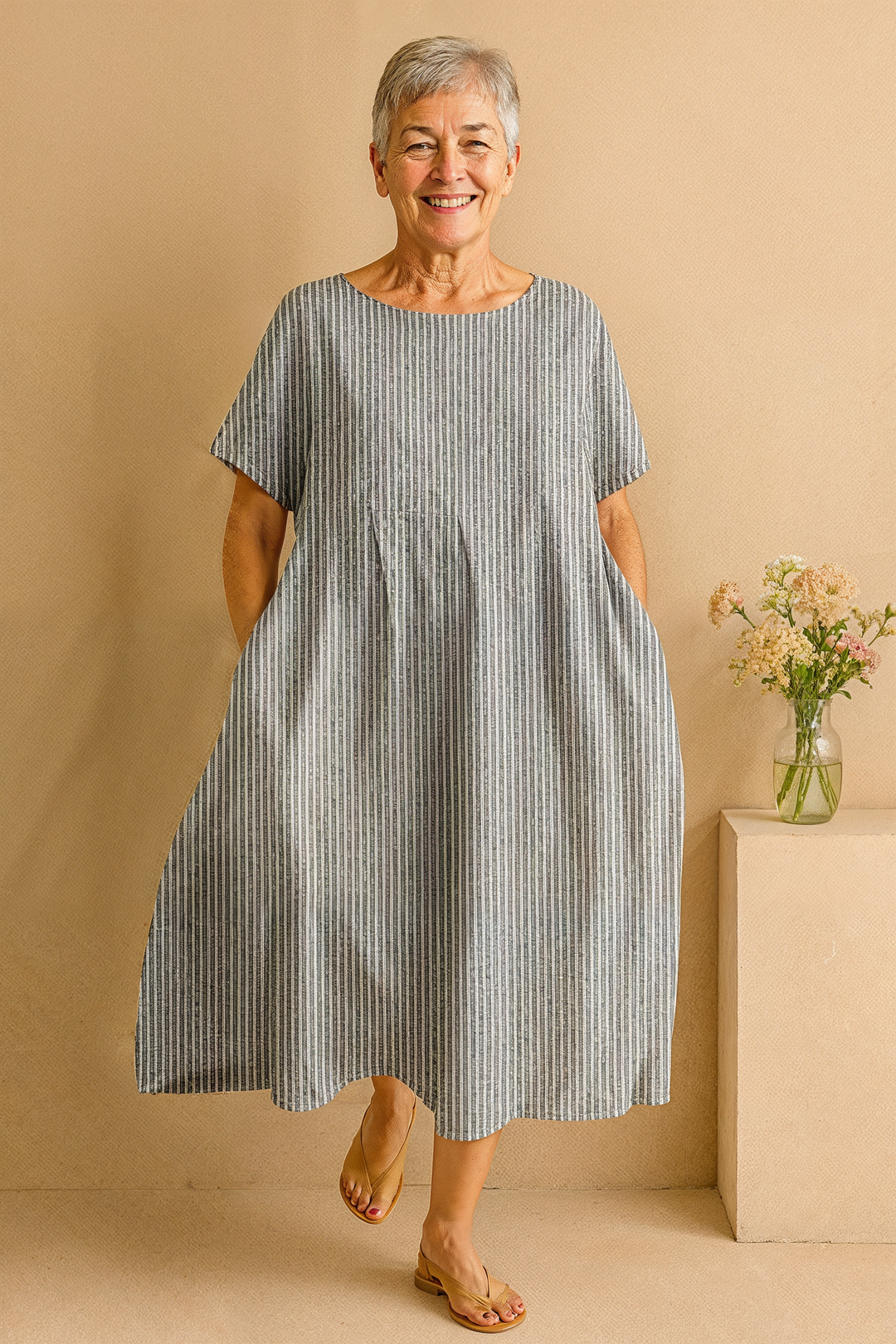 Greystone Calm – Tummy Coverage Dress