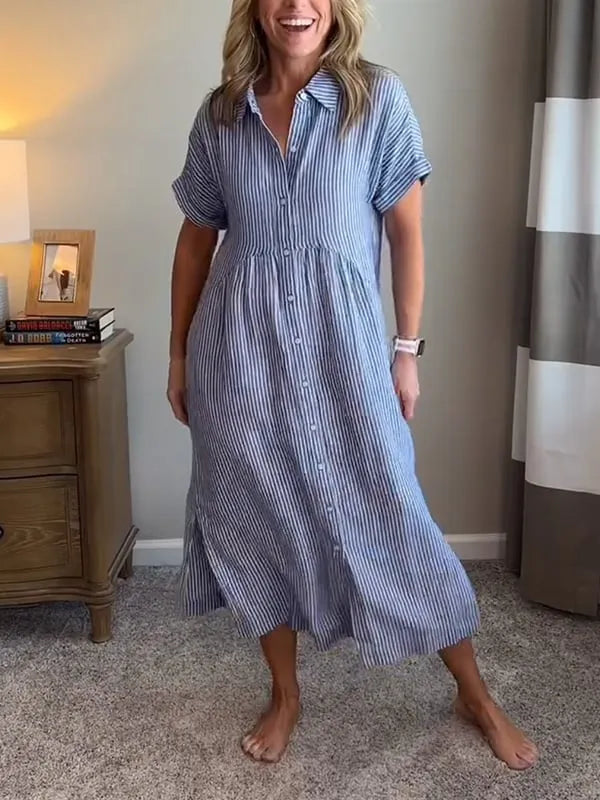 Tess™ | Relaxed Shirt Dress