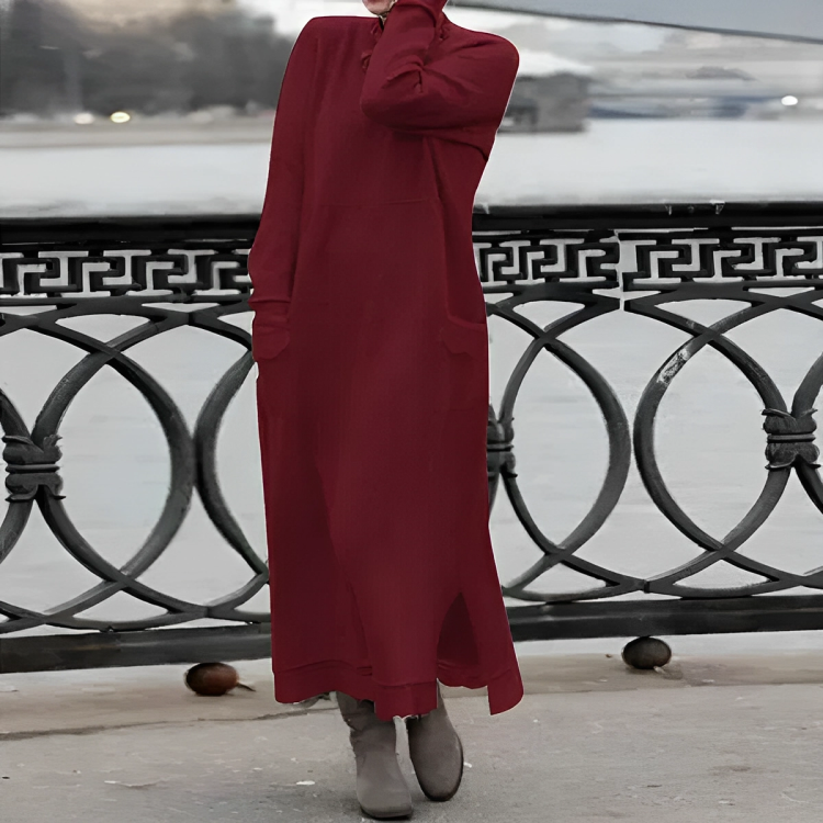 Juliet ™ | Cozy Chic Long Sweater Dress