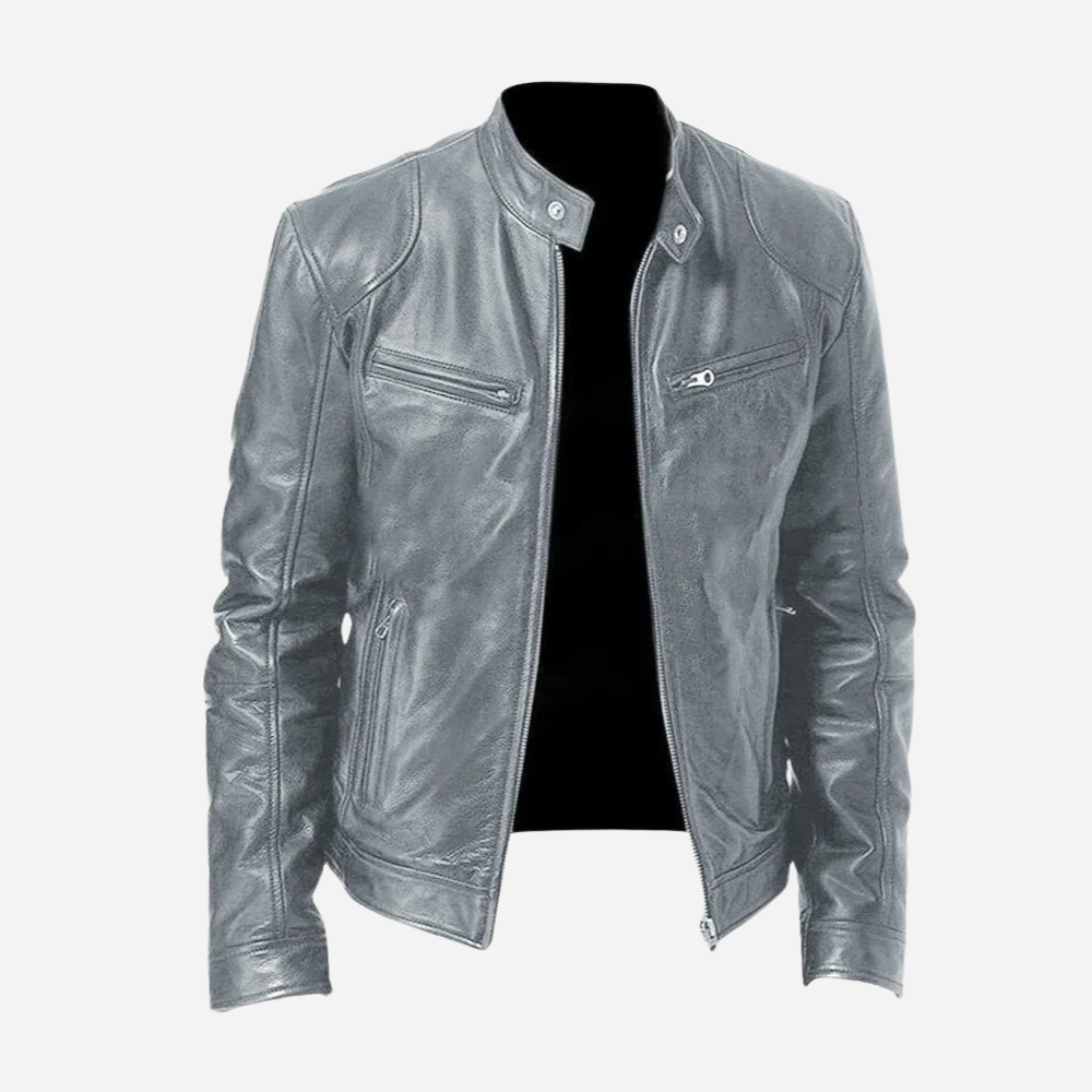 Beau™ | Stylish Moto Leather Jacket