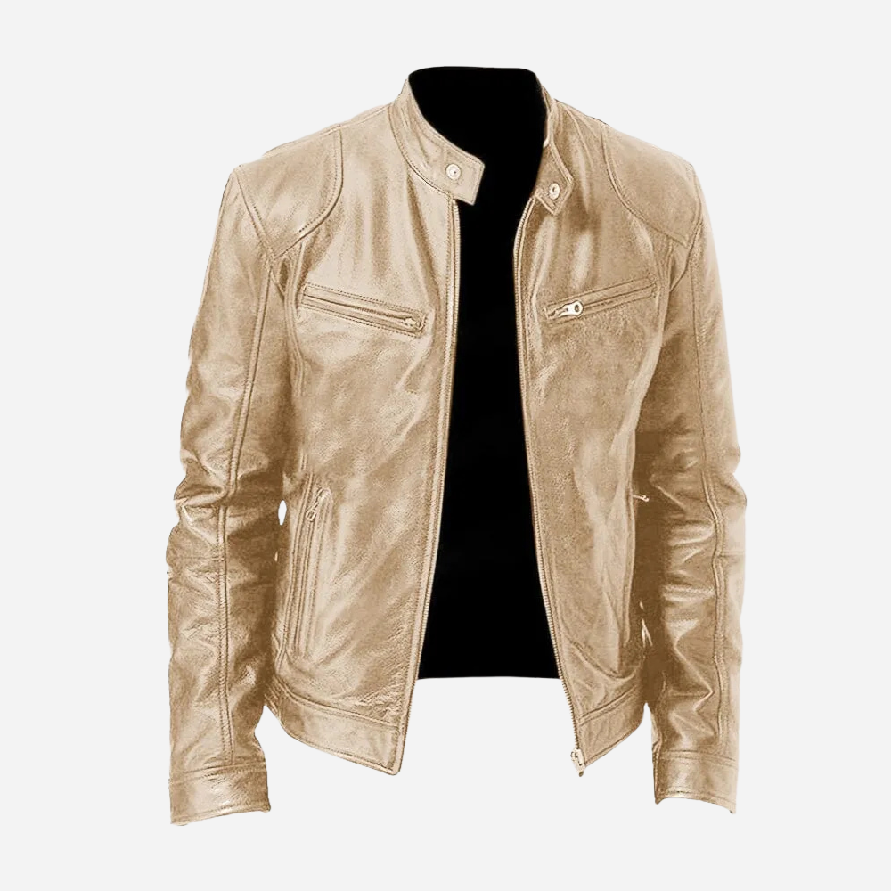 Beau™ | Stylish Moto Leather Jacket