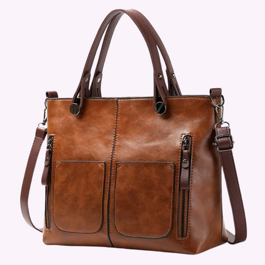 Lennox Retro™ | Everyday Leather Look Bag