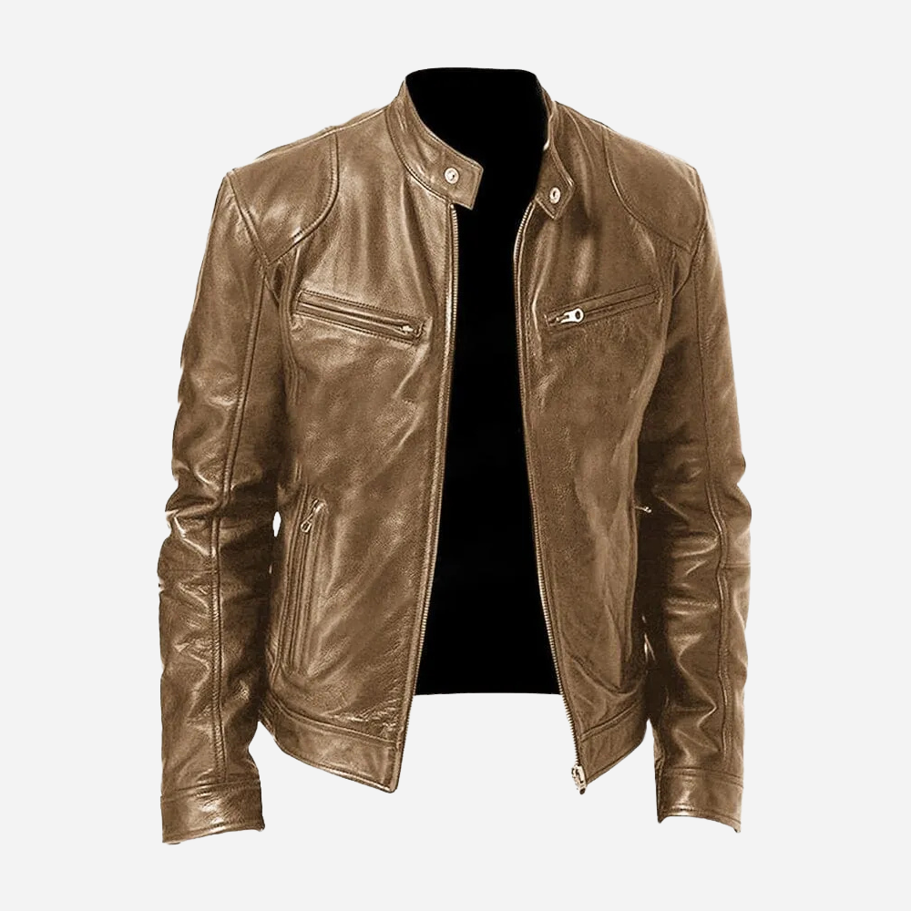 Beau™ | Stylish Moto Leather Jacket
