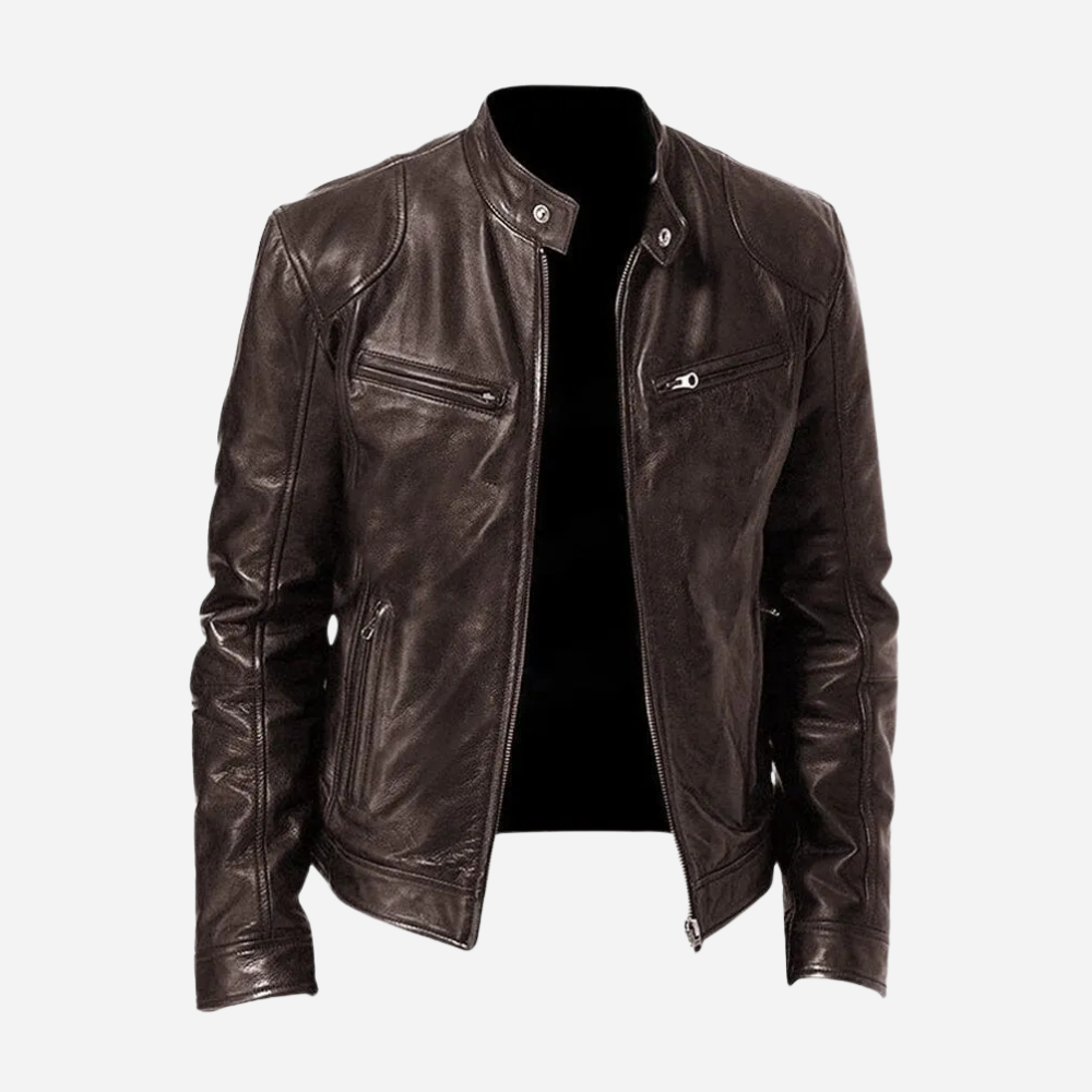 Beau™ | Stylish Moto Leather Jacket