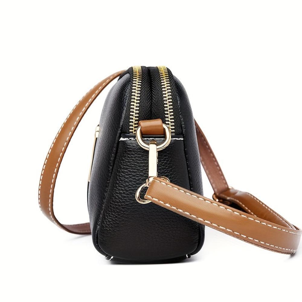 Amara™ Genuine Leather Crossbody Bag