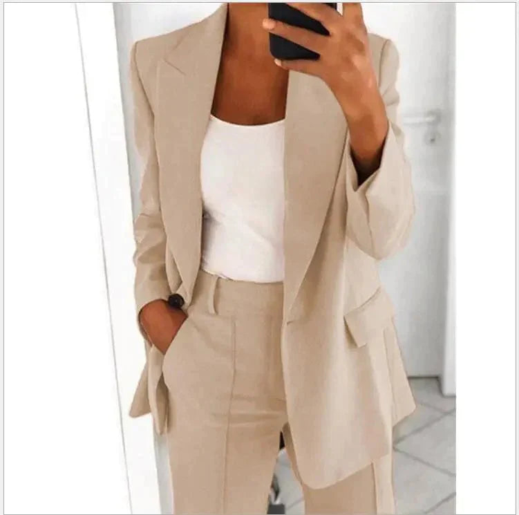 Complete set with blazer and pants "Eva"