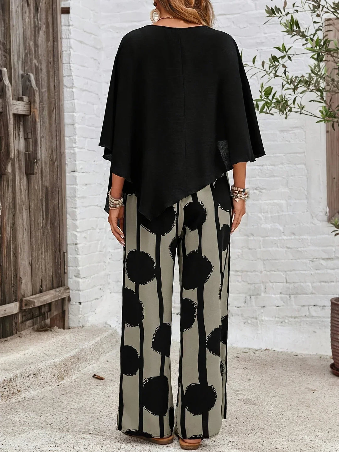 Harper™ -  Comfortable Elastic Waist Two-Piece Set