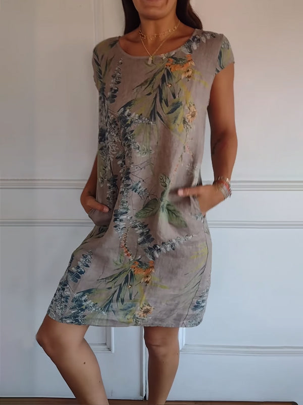 Lily | Stylish Floral Print Summer Dress