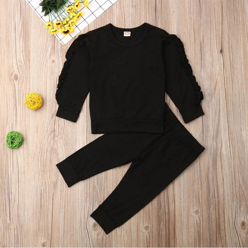 The Talia Ruffle Lounge Set (18M-4T)