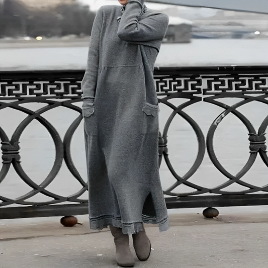 Juliet ™ | Cozy Chic Long Sweater Dress