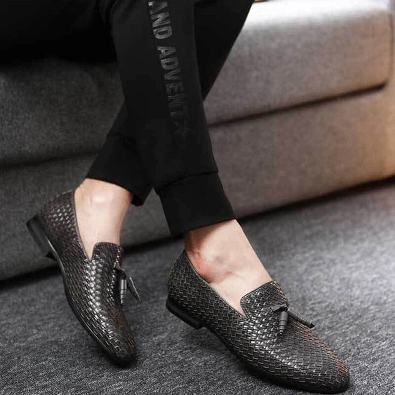 Jack | Stylish Woven Loafers