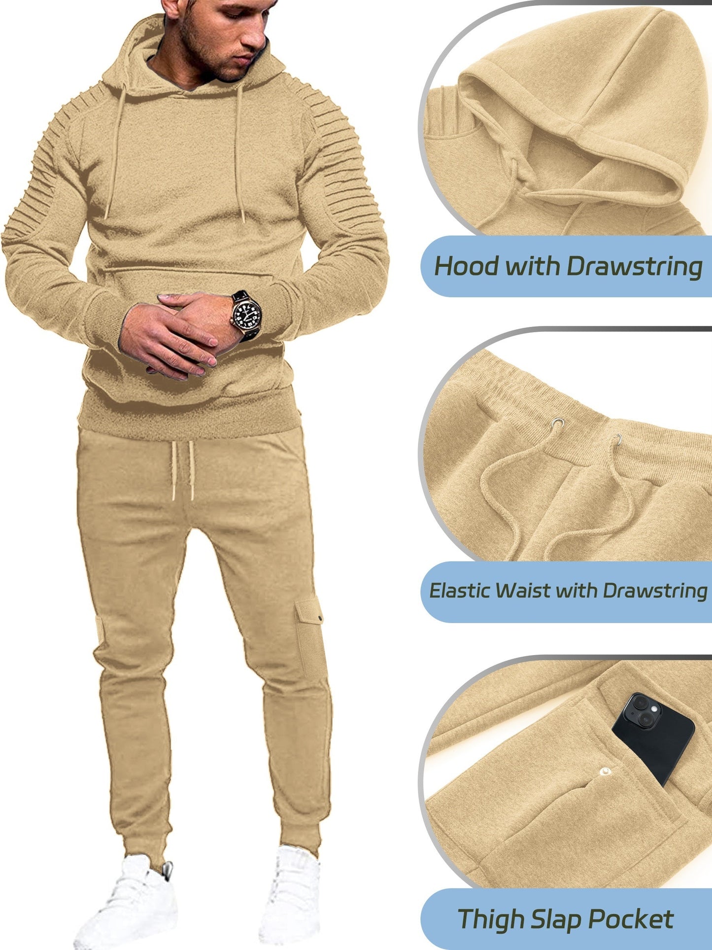 Owen | Stylish Zip-Up Hoodie Jogger Set