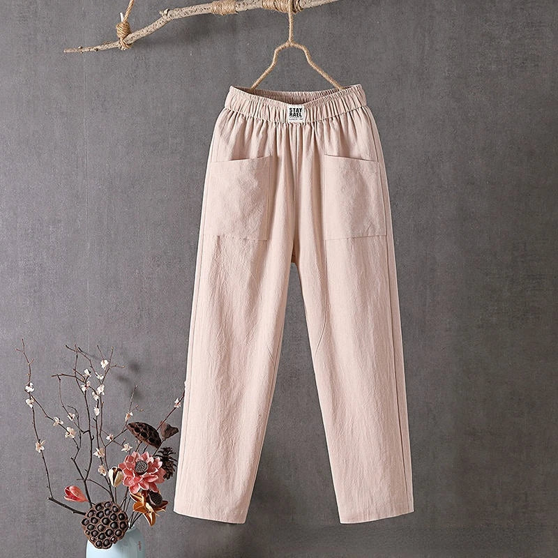 Paula™ | Loose-Fit High-Waisted Pants
