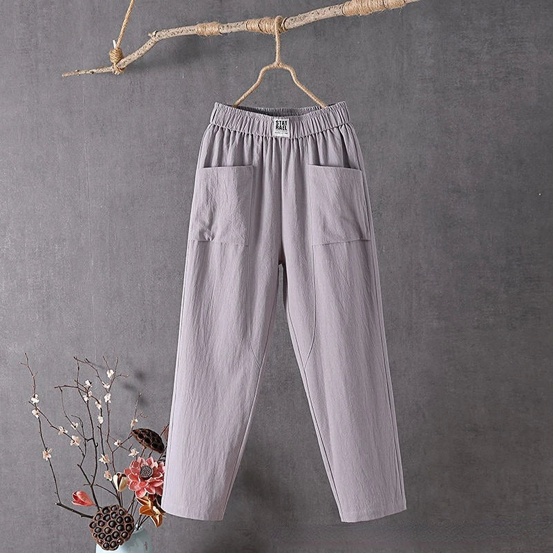 Paula™ | Loose-Fit High-Waisted Pants