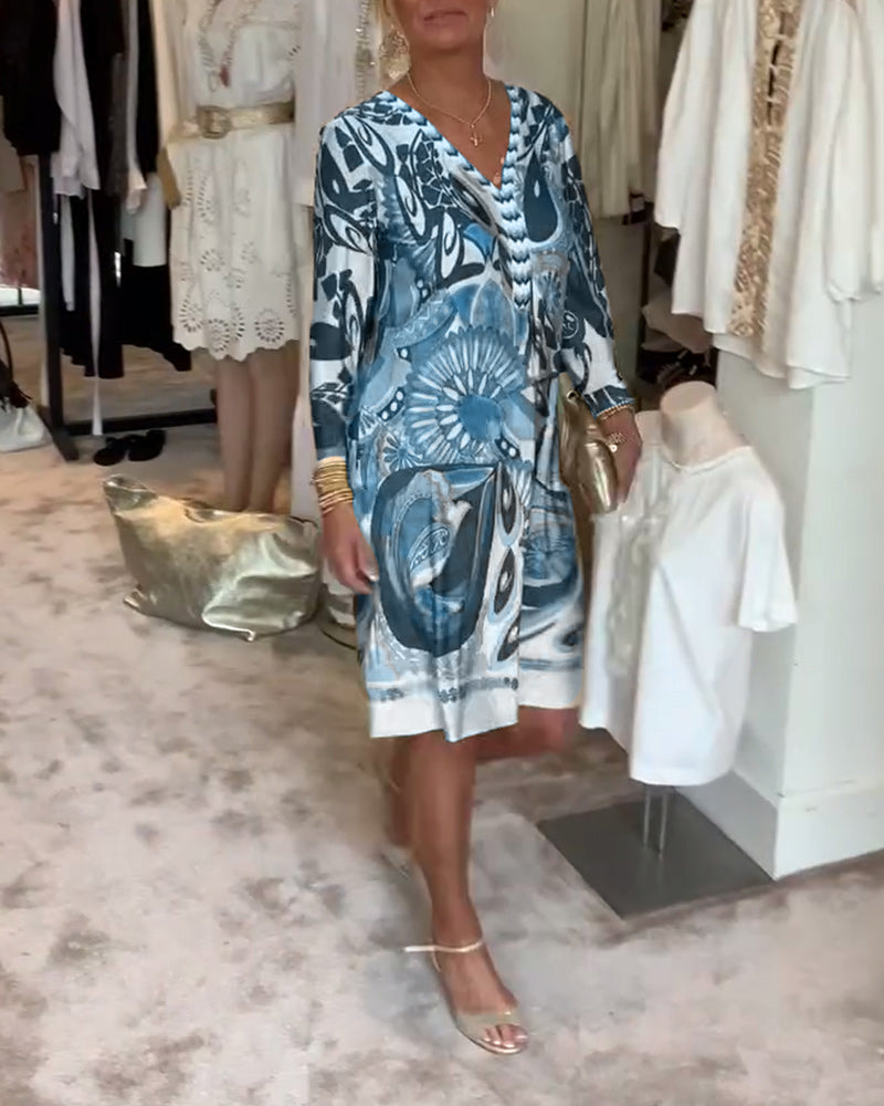 Elaine™ | Comfort Print Dress