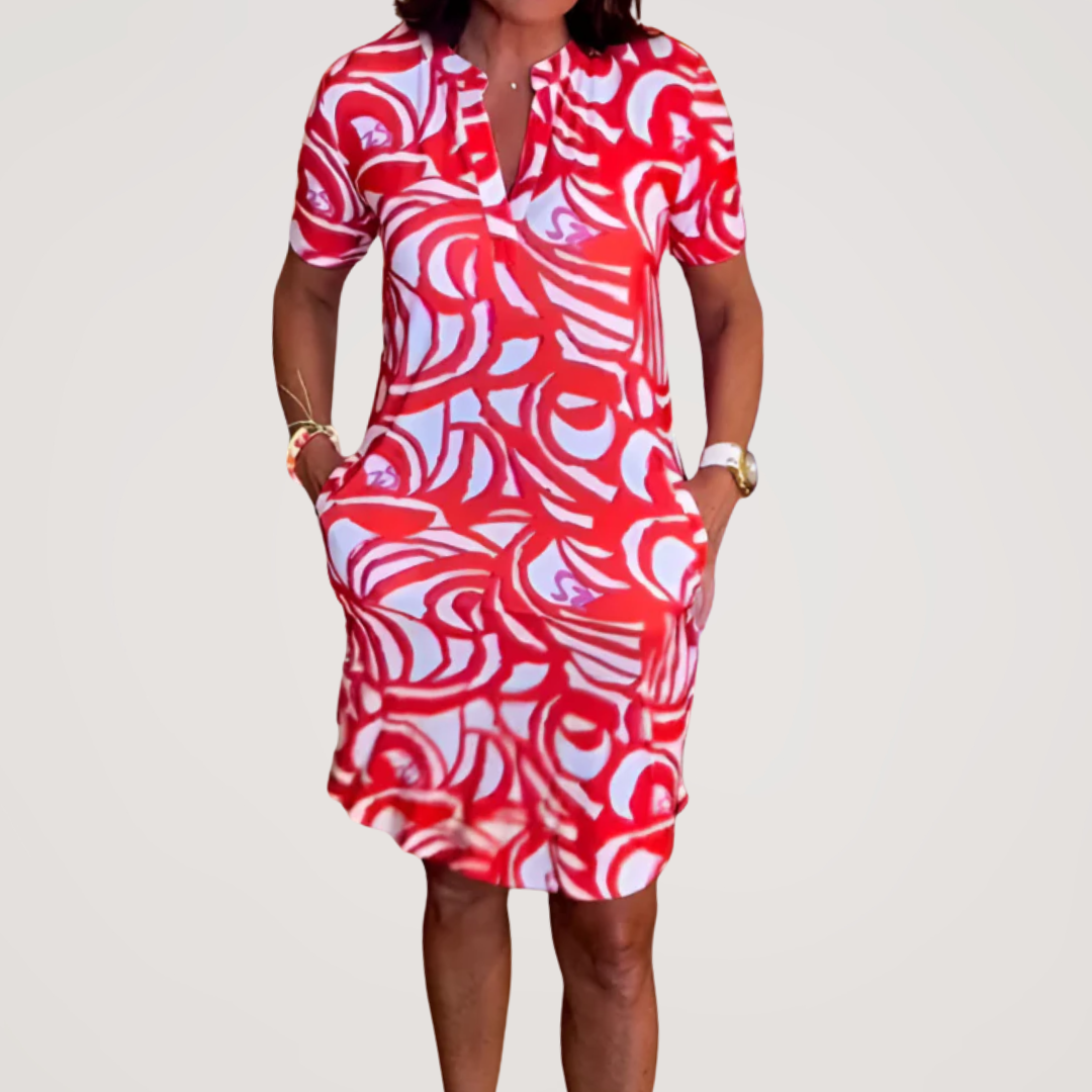 Elowen™ Printed Midi Dress