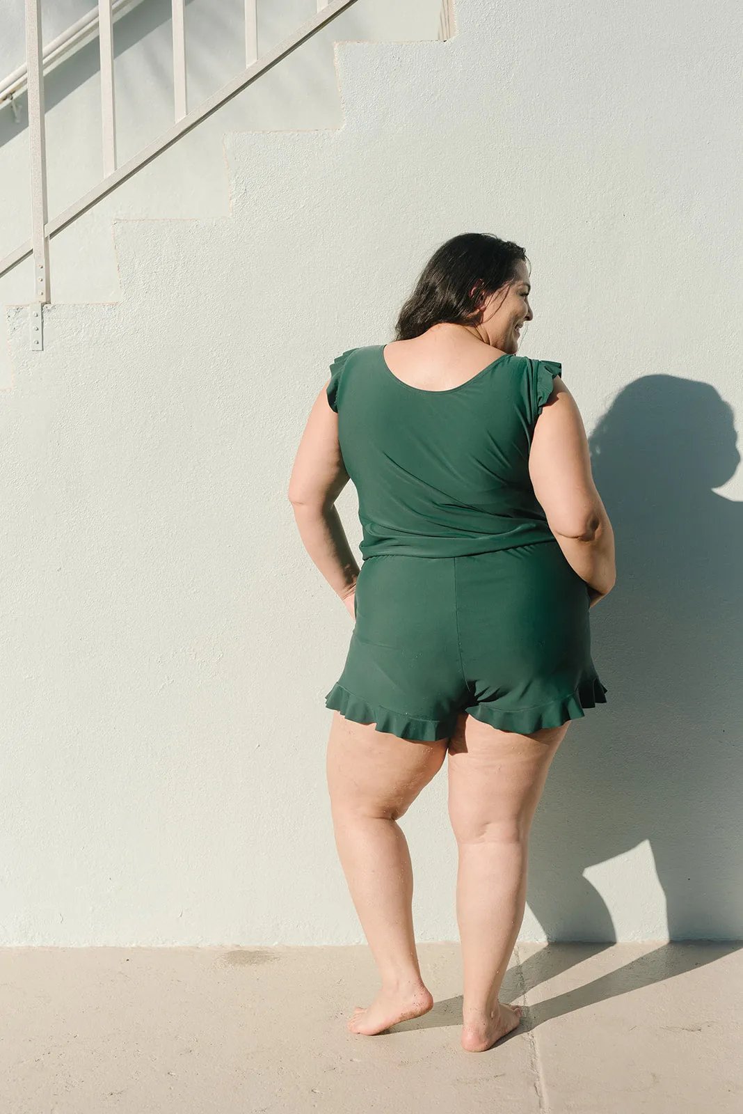 Jedda – Swimsuit with Ruffles and Bust Support