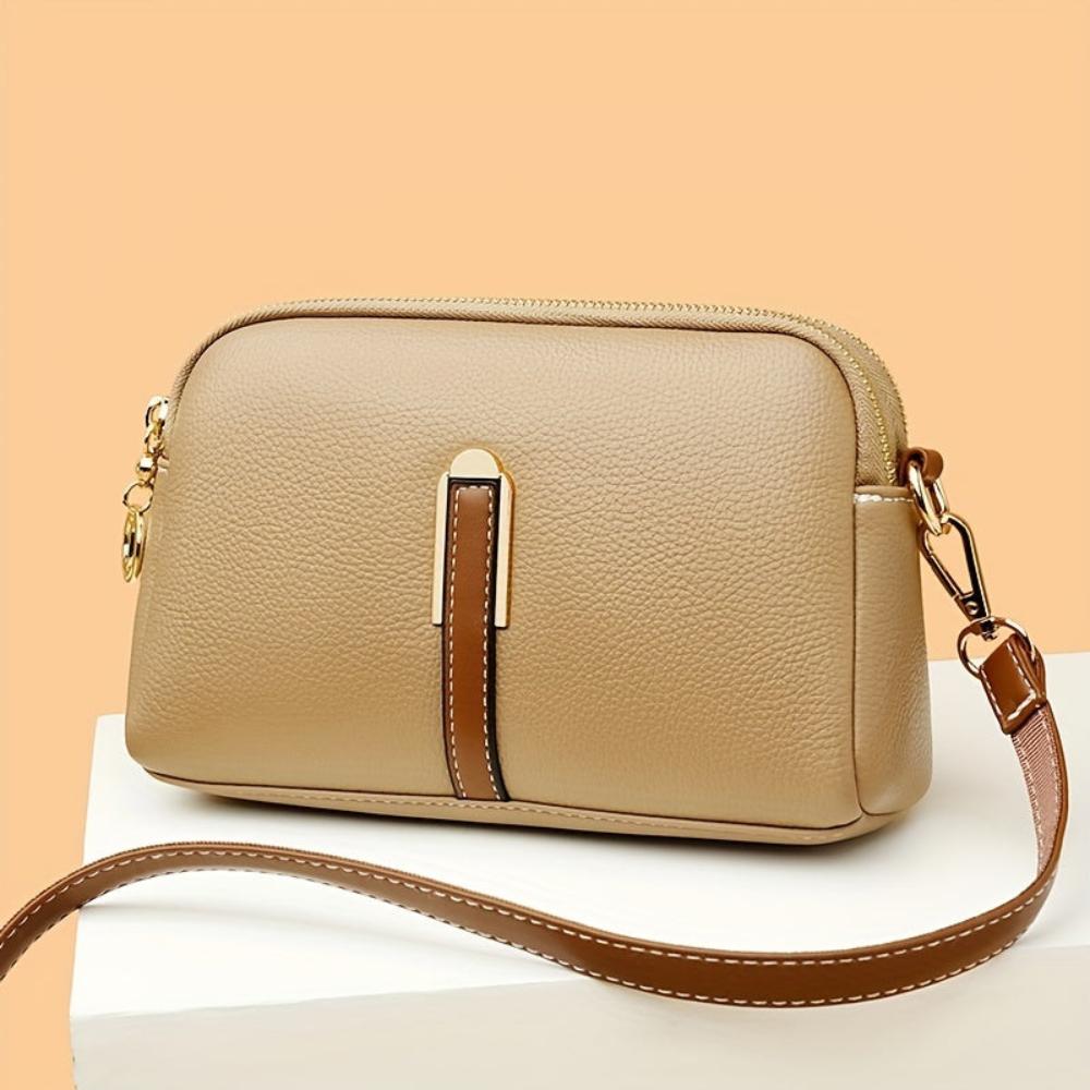 Amara™ Genuine Leather Crossbody Bag