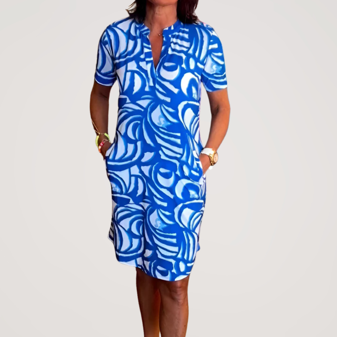 Elowen™ Printed Midi Dress