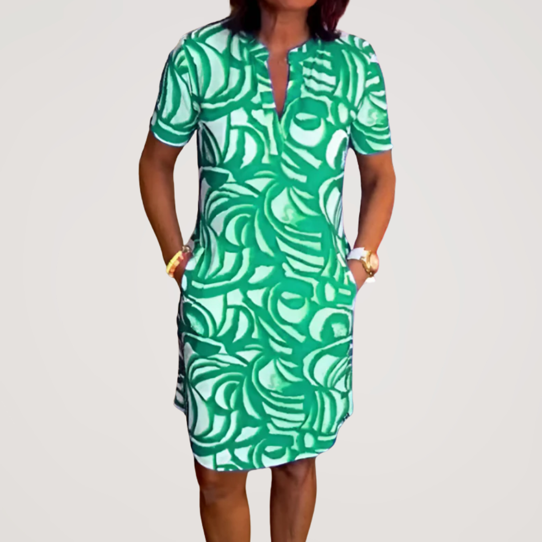 Elowen™ Printed Midi Dress