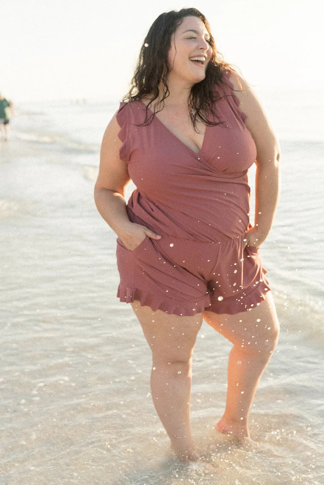Jedda – Swimsuit with Ruffles and Bust Support