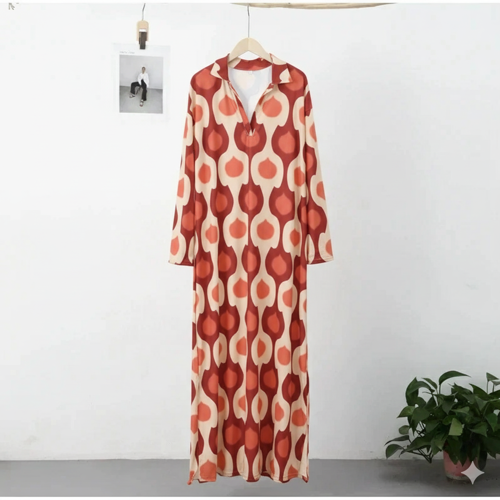Rowena™ | Easy Print Maxi Dress