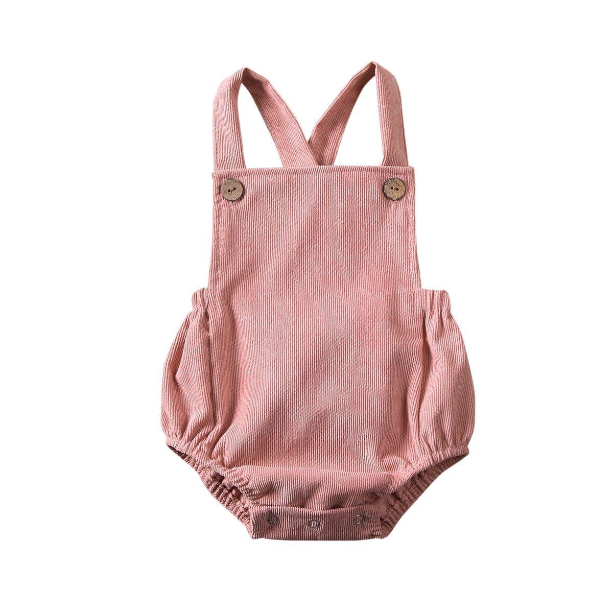 Unisex for Baby Boy/Girls Bodysuit Backless Outfits (3M-24M)