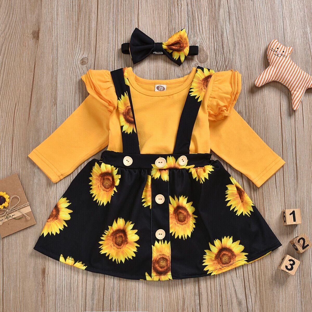 Sunflower Suspender Set (6M-24M)
