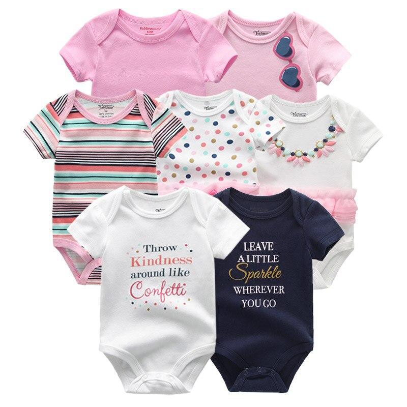 100%Cotton Baby 7Pc Onesies Boy/Girl (3M-12M)