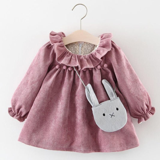 Baby Girl Dress with Purse