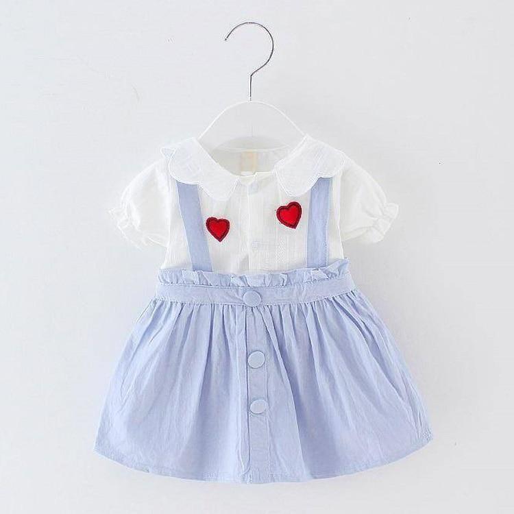 Modern Retro Infant 1st Year Birthday Party Dress