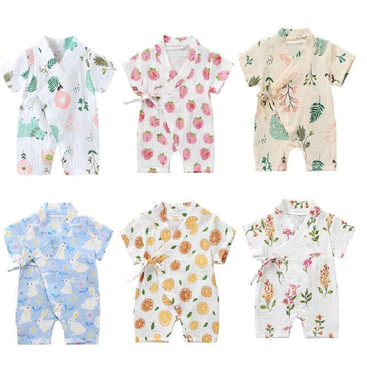Blossom Romper – Soft Cotton Blend Romper for Baby Girls & Boys