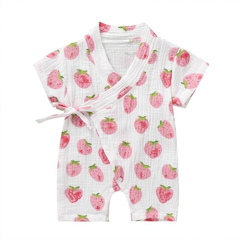 Blossom Romper – Soft Cotton Blend Romper for Baby Girls & Boys