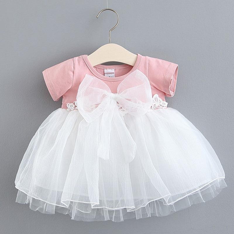 Modern Retro Infant 1st Year Birthday Party Dress