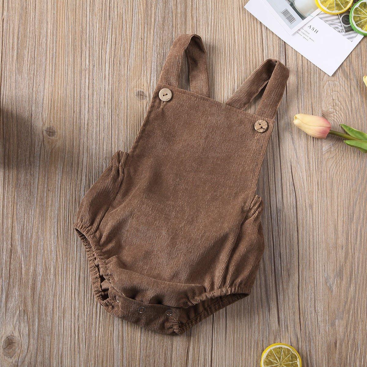 Unisex for Baby Boy/Girls Bodysuit Backless Outfits (3M-24M)