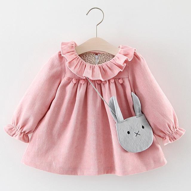 Baby Girl Dress with Purse