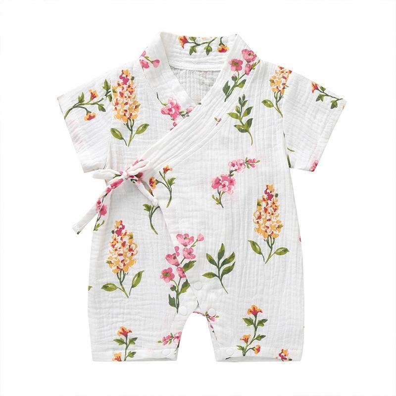 Blossom Romper – Soft Cotton Blend Romper for Baby Girls & Boys