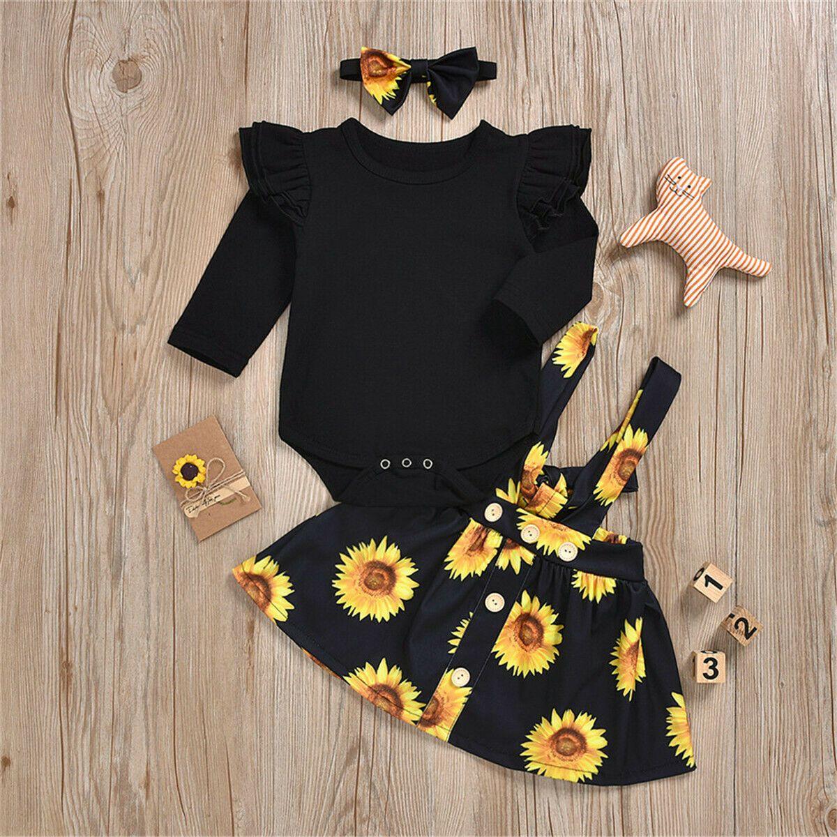 Sunflower Suspender Set (6M-24M)