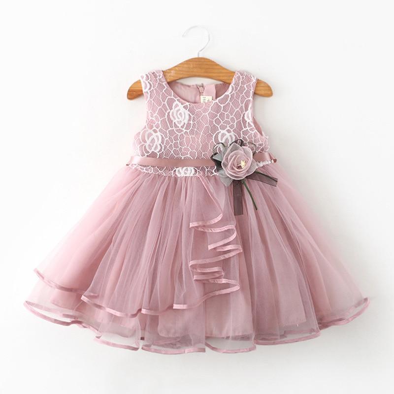 Lux Modern Twirly Tulle Party Dress (12M - 4T)